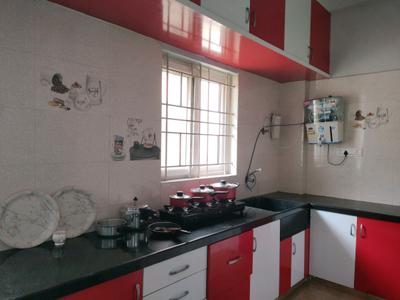 Kitchen Image of 1150 Sq.ft 2 BHK Apartment / Flat for rent in K R Puram Bengaluru for Rs. 34000