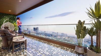 Balcony Image of 1380 Sq.ft 3 BHK Apartment / Flat for sale in Laxmi Vaikunthapuram, Rasulgarh Bhubaneswar for Rs. 13500000