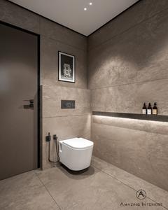 Bathroom Image of 2200 Sq.ft 3 BHK Apartment / Flat for sale in Vesu Surat for Rs. 9600000
