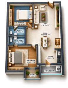 2 BHK Flat
