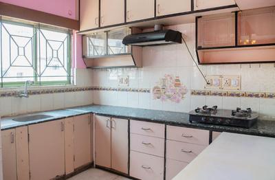 Kitchen Image of 1300 Sq.ft 3 BHK Apartment / Flat for rent in Panduranga Nagar Bengaluru for Rs. 28000