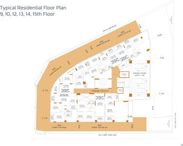 Image of 974 Sq.ft 2 BHK Apartment / Flat for sale in Prathamesh Samaira Tower, Swargate, Pune for Rs. 10231200