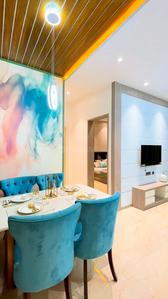 Hall Image of 650 Sq.ft 2 BHK Apartment / Flat for sale in N Rose Northern Hills, Dahisar East Mumbai for Rs. 18100000
