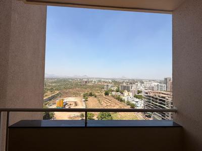 Balcony Image of 1700 Sq.ft 3 BHK Apartment / Flat for rent in Parksyde Nest , Panchavati Nashik for Rs. 18000