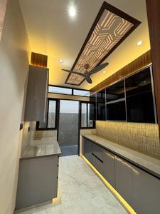 Kitchen Image of 2000 Sq.ft 3 BHK Independent House for sale in Parul Palm Green, Pipliya Kumar Indore for Rs. 18000000