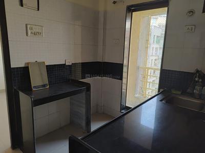 Kitchen Image of 610 Sq.ft 1 BHK Apartment / Flat for sale in Satyam Tower, Nalasopara West Nala Sopara for Rs. 2900000