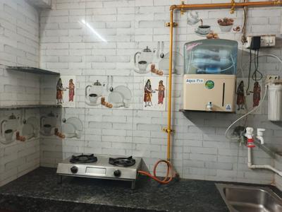 Kitchen Image of 650 Sq.ft 1 BHK Apartment / Flat for sale in Vejalpur Ahmedabad for Rs. 2500000