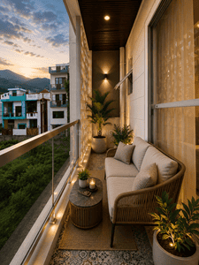 Balcony Image of 1750 Sq.ft 3 BHK Independent House for sale in Sahastradhara Road Dehradun for Rs. 12000000