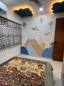 Bedroom Image of 1850 Sq.ft 3 BHK Apartment / Flat for rent in Shree Ram Avadh Highland, Bhadaj Ahmedabad for Rs. 42000