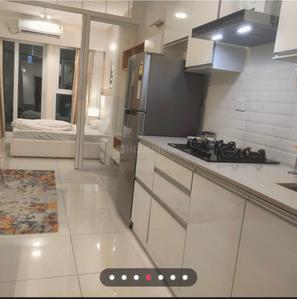 Kitchen Image of 450 Sq.ft 1 BHK Apartment / Flat for rent in L And T Raintree Boulevard, Sahakara Nagar Bengaluru for Rs. 45000
