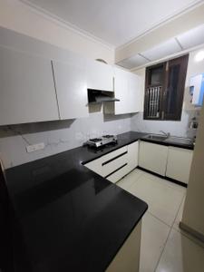 Kitchen Image of 903 Sq.ft 2 BHK Apartment / Flat for rent in Gillco Palms, Sector 115 Mohali for Rs. 25000
