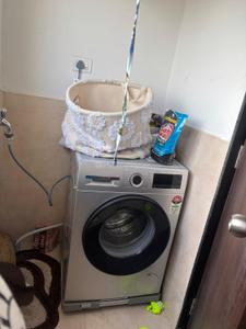 Balcony Image of 950 Sq.ft 2 BHK Apartment / Flat for rent in Charholi Budruk Pune for Rs. 19000