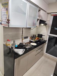 Kitchen Image of 546 Sq.ft 1 RK Apartment / Flat for rent in Raghav One, Kurla East Mumbai for Rs. 46000