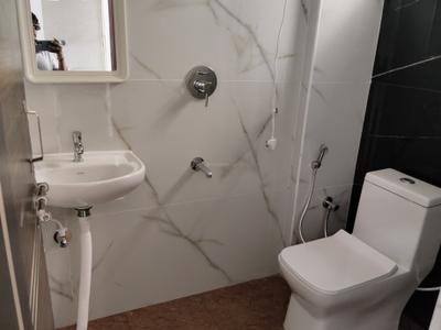Bathroom Image of 500 Sq.ft 1 RK Independent House for rent in Whitefield Bengaluru for Rs. 16000