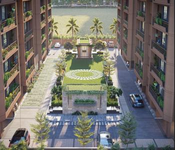 Image of 1291 Sq.ft 2 BHK Apartment / Flat for sale in Shilaj, Ahmedabad for Rs. 5500000