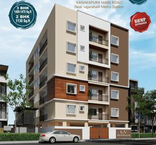 Image of 1400 Sq.ft 3 BHK Apartment / Flat for sale in Vajarahalli, Bengaluru for Rs. 8398000