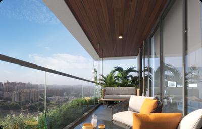 Balcony Image of 3375 Sq.ft 4 BHK Apartment / Flat for sale in Rehvassa Sofitel, Sargasan Gandhinagar for Rs. 15000000