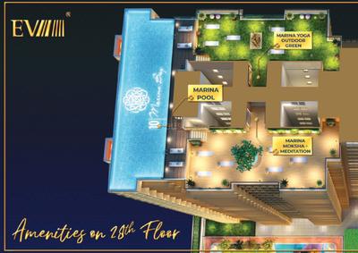 Image of 1450 Sq.ft 3 BHK Apartment / Flat for sale in Vashi, Navi Mumbai for Rs. 27700000