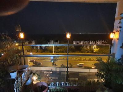 Balcony Image of 1545 Sq.ft 2.5 BHK Apartment / Flat for sale in  Palm Beach Society, Nerul Navi Mumbai for Rs. 62500000