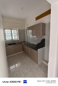 Kitchen Image of 900 Sq.ft 1 BHK Apartment / Flat for rent in Dooravani Nagar Bengaluru for Rs. 25000