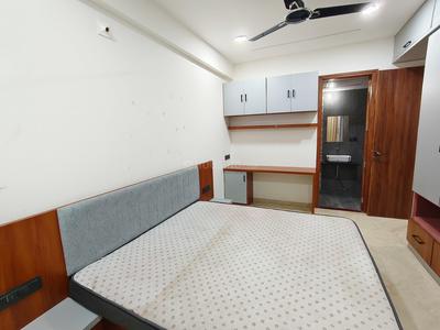 Bedroom Image of 2350 Sq.ft 3 BHK Apartment / Flat for rent in Radhe Infinity, Kudasan Gandhinagar for Rs. 60000