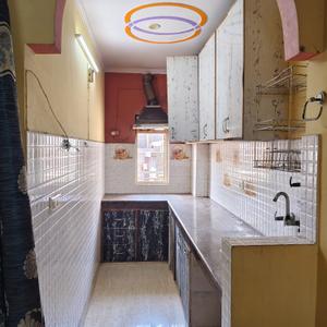 Kitchen Image of 800 Sq.ft 2 BHK Builder Floor for rent in New Ashok Nagar New Delhi for Rs. 22000