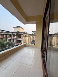 Balcony Image of 1270 Sq.ft 2 BHK Apartment / Flat for rent in  Green Acres, Bicholim Goa for Rs. 28000