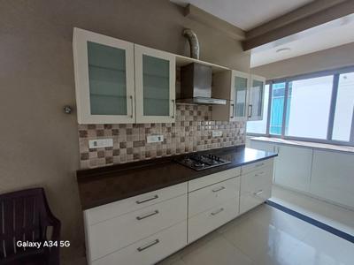 Kitchen Image of 2400 Sq.ft 3 BHK Apartment / Flat for rent in Sattva Luxuria, Malleswaram Bengaluru for Rs. 100000