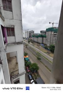 Balcony Image of 680 Sq.ft 2 BHK Apartment / Flat for sale in Shapoorji Pallonji Shukhobrishti, New Town Kolkata for Rs. 3800000