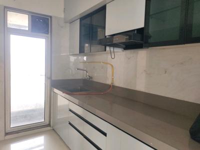 Kitchen Image of 1200 Sq.ft 2 BHK Apartment / Flat for rent in Bhagwati 19 East, Nerul Navi Mumbai for Rs. 74000