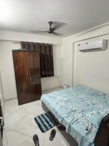 Bedroom Image of 850 Sq.ft 2 BHK Apartment / Flat for rent in Mojika Ultima, Jagatpura Jaipur for Rs. 19000