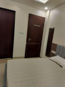 Bedroom Image of 3300 Sq.ft 4 BHK Villa for rent in ICG Golconda, Tigaria Badshah Indore for Rs. 50000