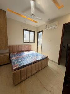 Bedroom Image of 700 Sq.ft 2 BHK Builder Floor for rent in Rajouri Garden New Delhi for Rs. 33000