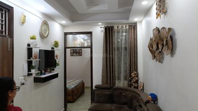 Living Room Image of 600 Sq.ft 2 BHK Builder Floor for sale in Laxmi Nagar New Delhi for Rs. 5500000
