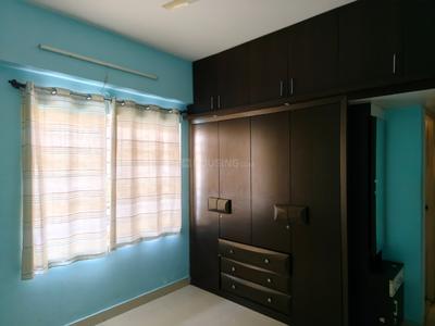 Bedroom Image of 1100 Sq.ft 2 BHK Builder Floor for rent in Mahadevapura Bengaluru for Rs. 38000