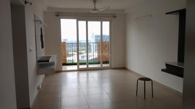 Living Room Image of 1600 Sq.ft 3 BHK Apartment / Flat for rent in Bhartiya Nikoo Homes Phase 2, Thanisandra Bengaluru for Rs. 57000