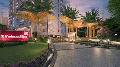 Image of 1529 Sq.ft 3 BHK Apartment / Flat for sale in Z Padmanabha, Pahala, Bhubaneswar for Rs. 16700000
