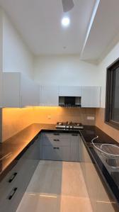 Kitchen Image of 1600 Sq.ft 3 BHK Apartment / Flat for rent in Adani Ten BKC, Bandra East Mumbai for Rs. 280000