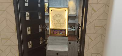 Pooja Room One Image of 1650 Sq.ft 3 BHK Apartment / Flat for rent in Sri Tirumala Millennium Phase III, Mallapur Secunderabad for Rs. 36000
