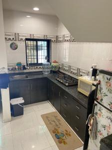 Kitchen Image of 2200 Sq.ft 2 BHK Independent House for rent in Ellora Park Vadodara for Rs. 25000