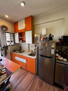 Kitchen Image of 631 Sq.ft 1 BHK Apartment / Flat for sale in Lasudia Mori Indore for Rs. 3600000