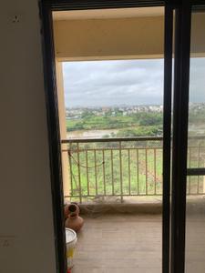 Balcony Image of 975 Sq.ft 3 BHK Apartment / Flat for rent in Nexus Kinaara B C, Chikhali Pune for Rs. 25000
