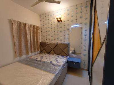 Bedroom Image of 780 Sq.ft 2 BHK Apartment / Flat for rent in Bren Northern Lights, Kogilu Bengaluru for Rs. 28000