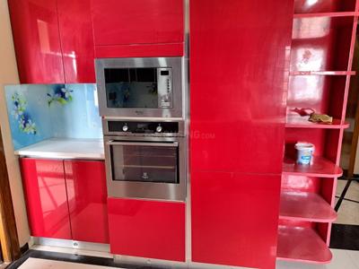 Kitchen Image of 2100 Sq.ft 3 BHK Apartment / Flat for rent in Jubilee Hills Hyderabad for Rs. 75000