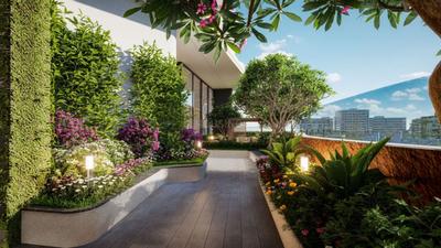 Balcony Image of 1077 Sq.ft 2 BHK Apartment / Flat for sale in Kohinoor Regalia Towers, Wakad Pune for Rs. 10300000