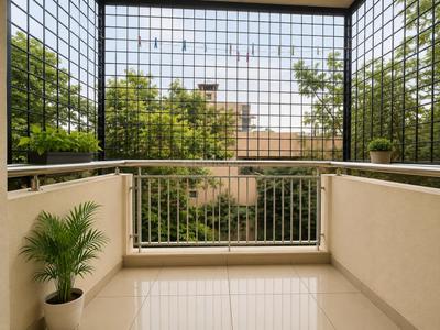 Balcony Image of 1188 Sq.ft 2 BHK Apartment / Flat for sale in Kartik Nagar Bengaluru for Rs. 14500000
