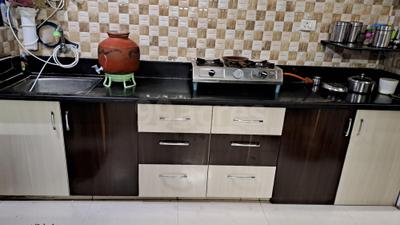 Kitchen Image of 1260 Sq.ft 2 BHK Apartment / Flat for sale in Shukan River View, Hansol Ahmedabad for Rs. 6000000