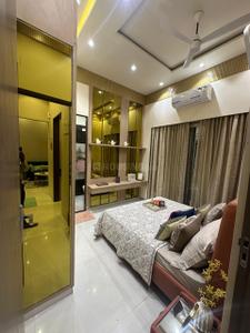 Bedroom Image of 650 Sq.ft 1 BHK Apartment / Flat for sale in Krishna Trident, Kalyan East Kalyan for Rs. 4299000