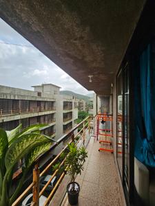 Balcony Image of 371 Sq.ft 1 BHK Apartment / Flat for sale in Build Sathya Lifestyles, Palghar Mumbai for Rs. 1599000