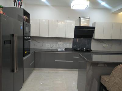 Kitchen Image of 2250 Sq.ft 3 BHK Apartment / Flat for sale in Green Lotus Utsav, PR7 Airport Road Zirakpur for Rs. 16690000